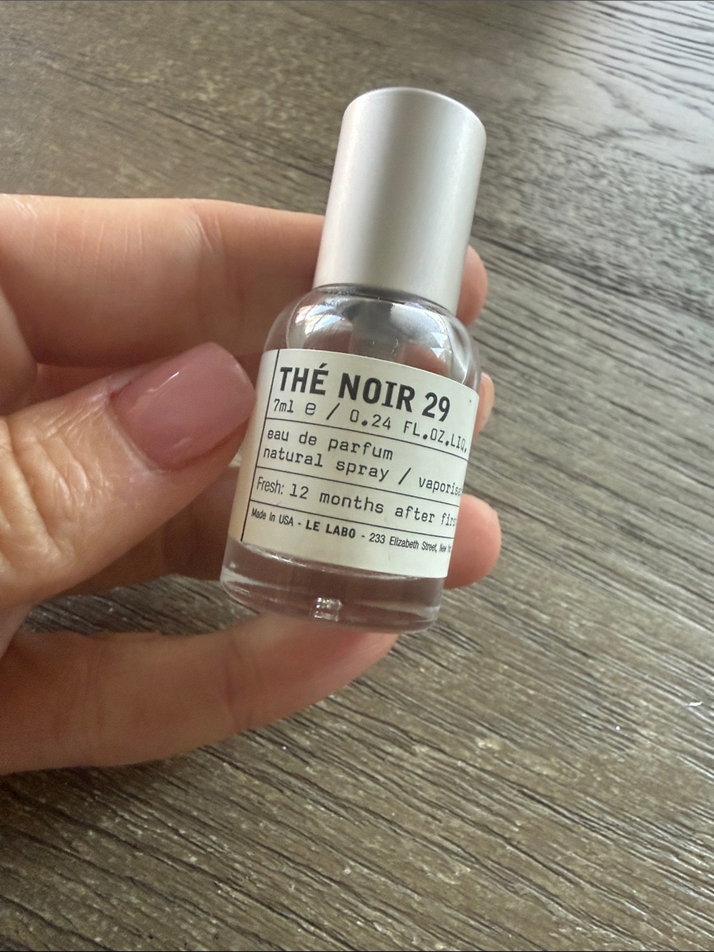 NEW Le Labo ThΓ© Noir 29 Mini (Silver/Clear)